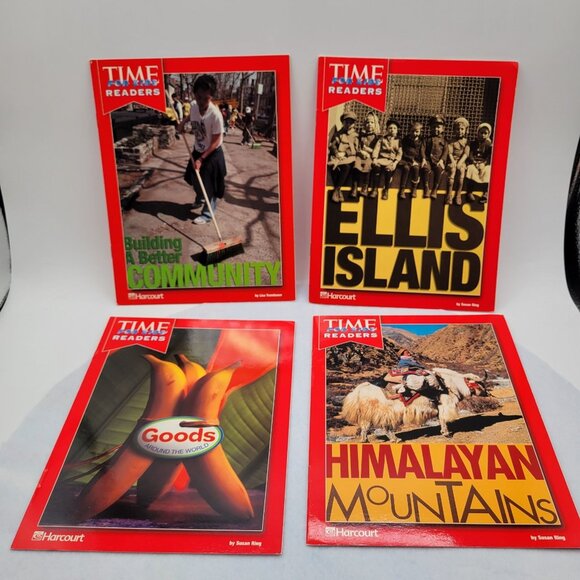 Harcourt TIME Kids All about Me My Community Huge Lot 25 Leveled Readers - BK034 - Picture 5 of 8